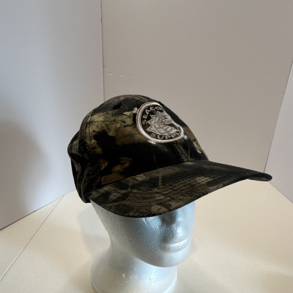 Mossy Oak Camouflage Adjustable Cotton Ball Cap Hat Unisex Adults M/L